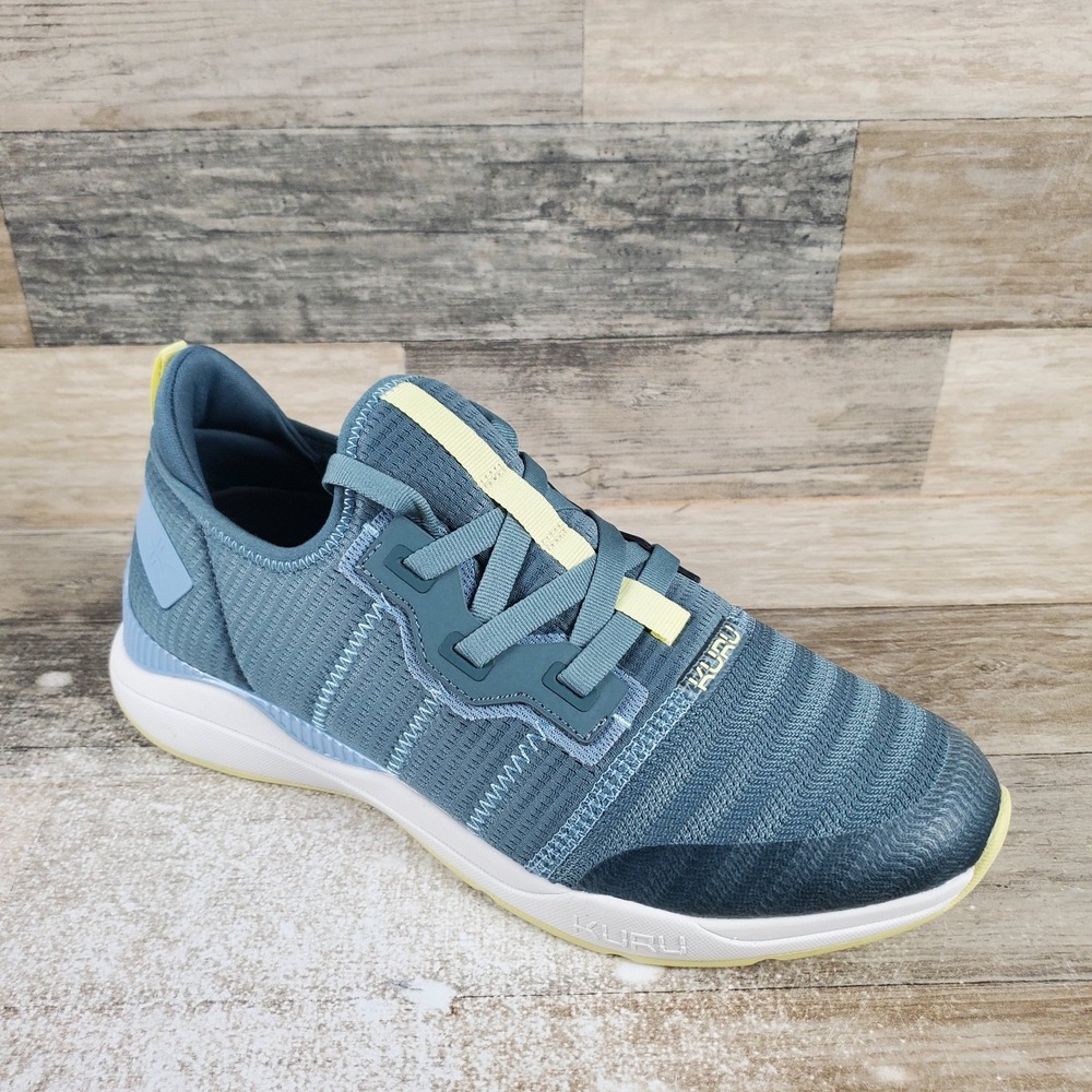 Kuru Stride Move Womens Shoes Sz 11 Running Blue Haze Lime Sorbet Lace-Up